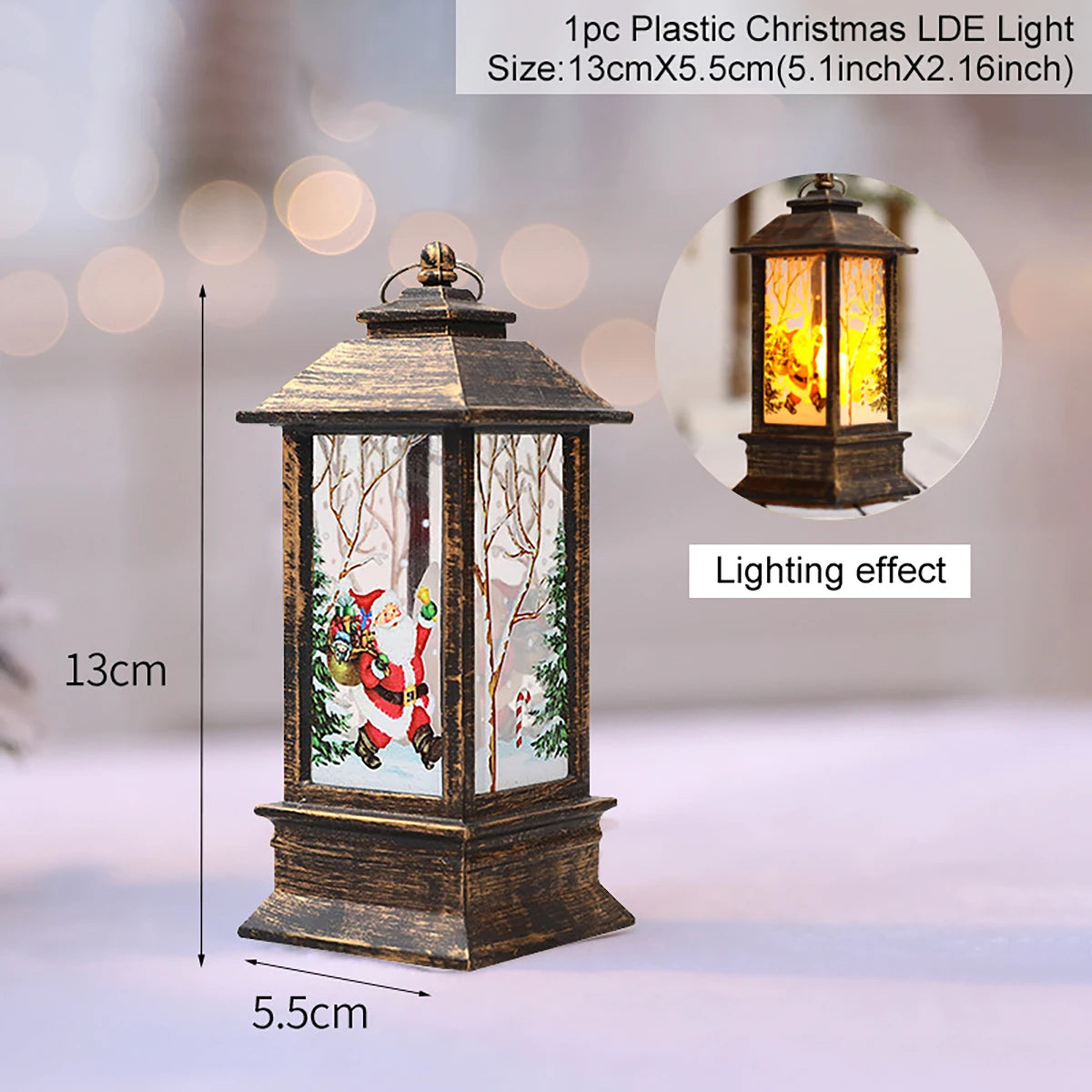 Christmas Lantern Light Merry Christmas