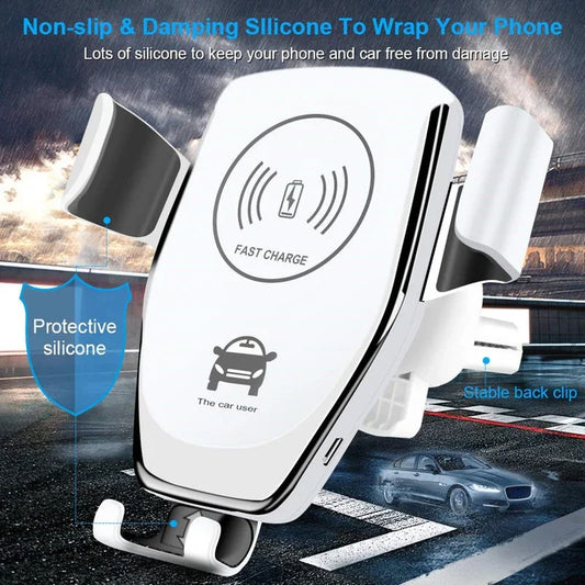 30W Fast Wireless Chargers Car