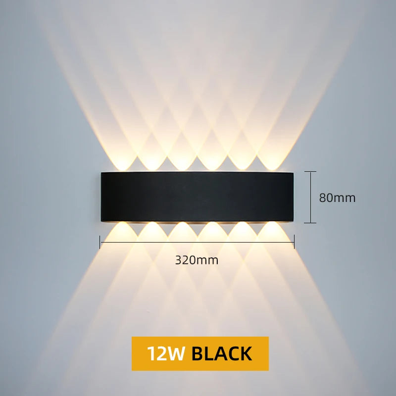 Aluminum LED Wall Lamp Waterproof