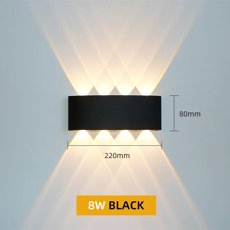 Aluminum LED Wall Lamp Waterproof