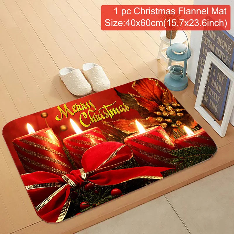 Merry Christmas Decorations for Home Doormat