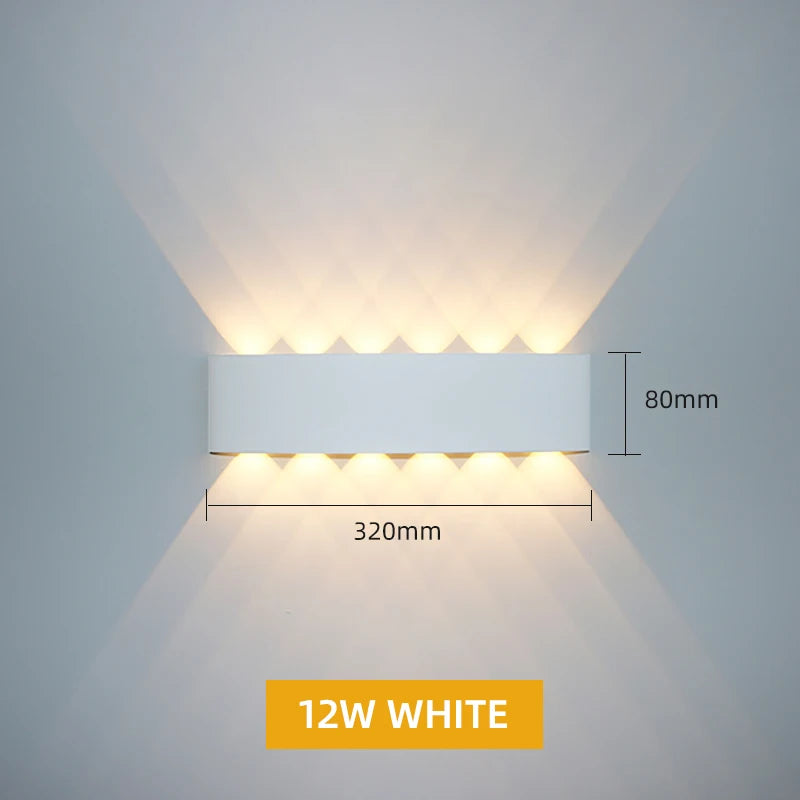 Aluminum LED Wall Lamp Waterproof