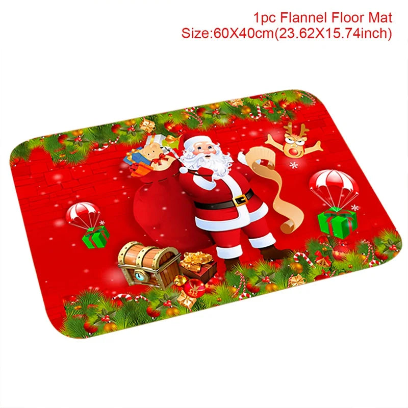 Merry Christmas Decorations for Home Doormat