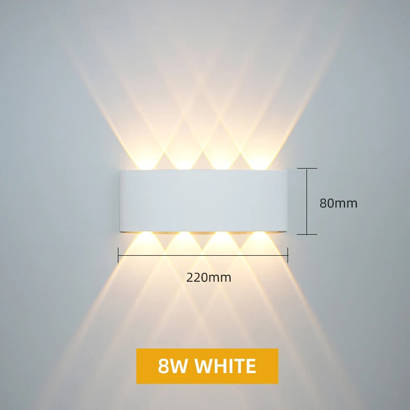 Aluminum LED Wall Lamp Waterproof