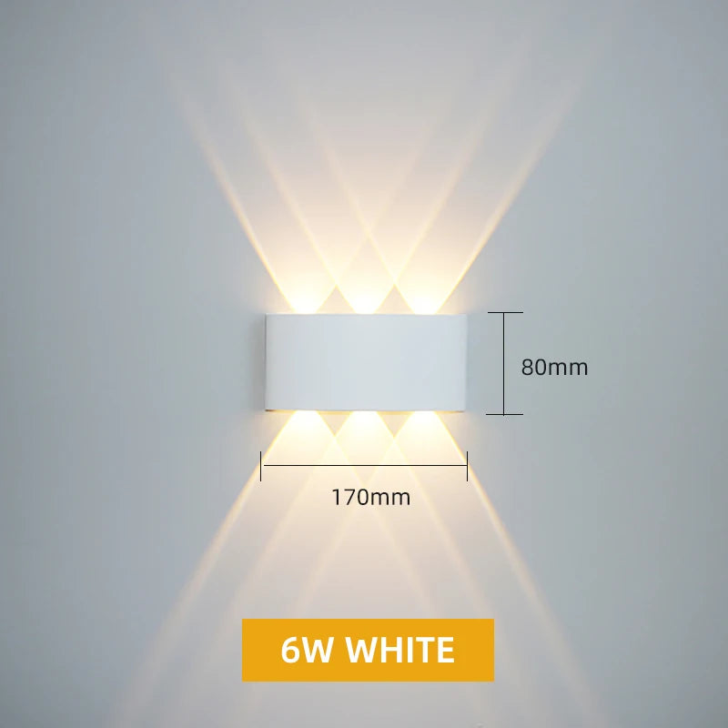 Aluminum LED Wall Lamp Waterproof