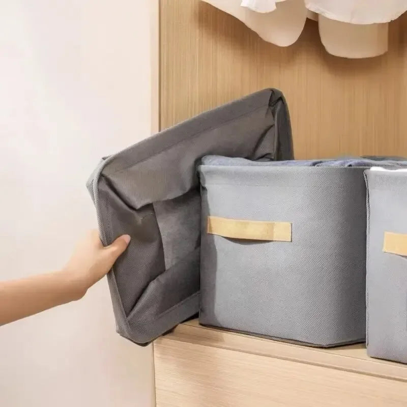 1pc Foldable Clothes and Miscellaneous Items Storage Box.