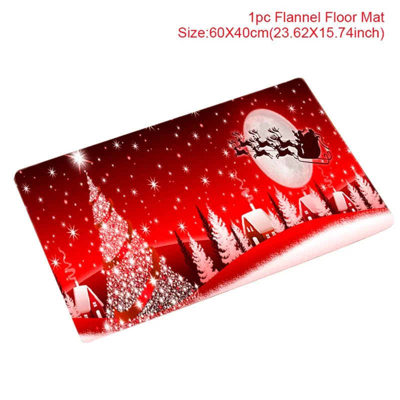 Merry Christmas Decorations for Home Doormat