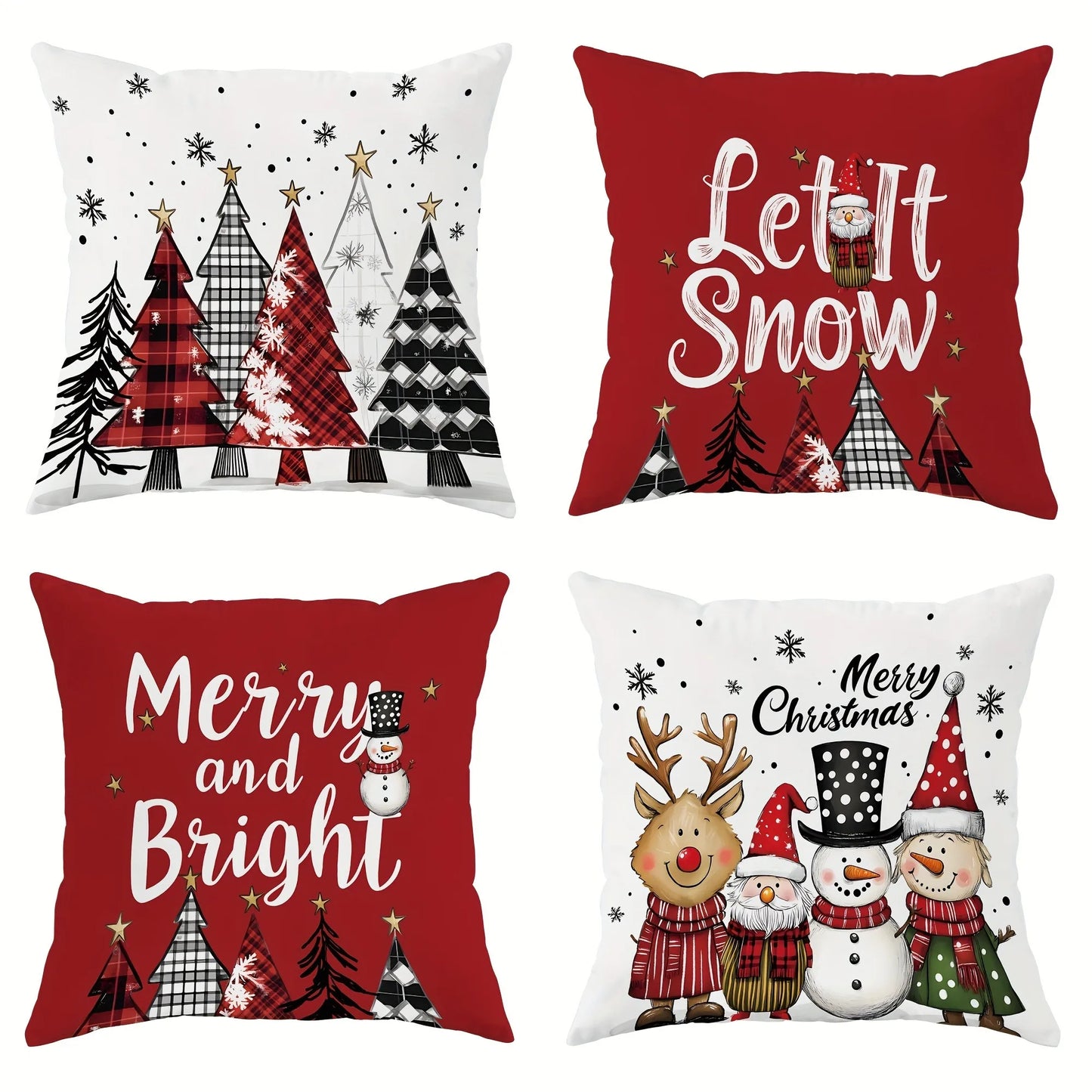 Christmas decoration suitable for home room Sofa cushion cover