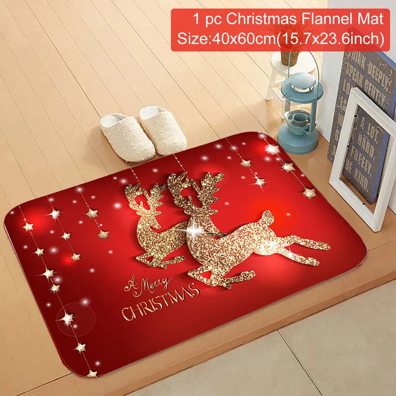 Merry Christmas Decorations for Home Doormat